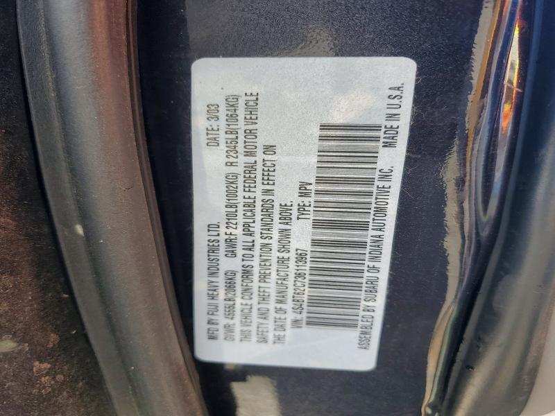 Продаж на аукціоні авто 2003 Subaru Baja, vin: 4S4BT62C736113967, номер лоту: 51667206