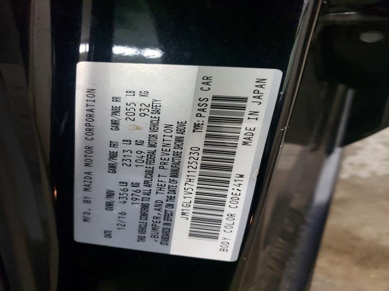 Продаж на аукціоні авто 2017 Mazda 6, vin: JM1GL1V57H1125230, номер лоту: 50334226