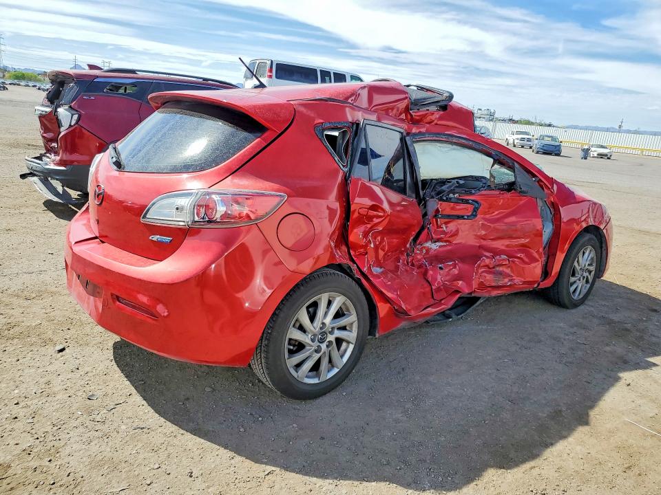 2013 Mazda 3 მანქანა იყიდება აუქციონზე, vin: JM1BL1LP3D1761460, აუქციონის ნომერი: 48660636