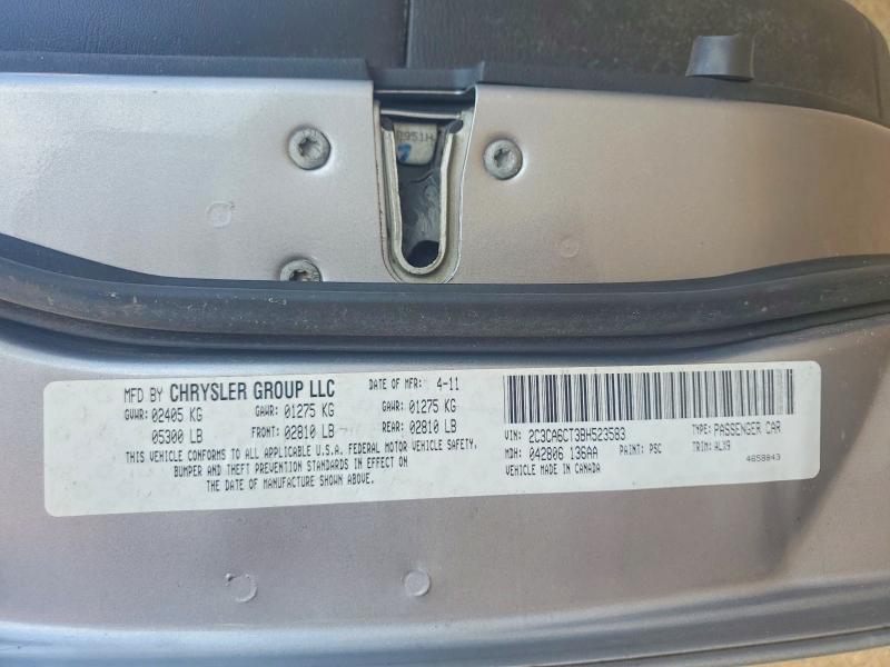 Продажа на аукционе авто 2011 Chrysler 300c, vin: 2C3CA6CT3BH523583, номер лота: 50235446