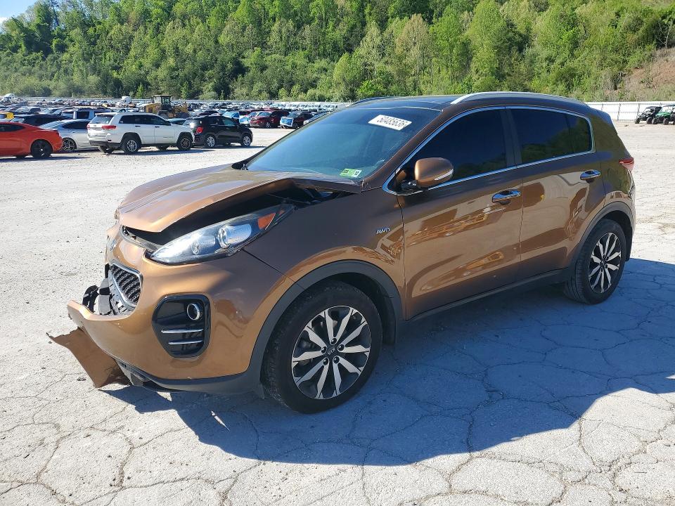 Aukcja sprzedaży 2017 Kia Sportage, vin: KNDPNCAC8H7296754, numer aukcji: 50485636