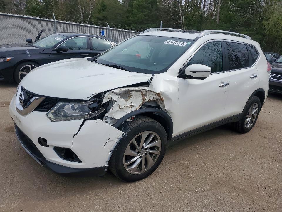 Aukcja sprzedaży 2014 Nissan Rogue, vin: 5N1AT2MV9EC758997, numer aukcji: 51597736