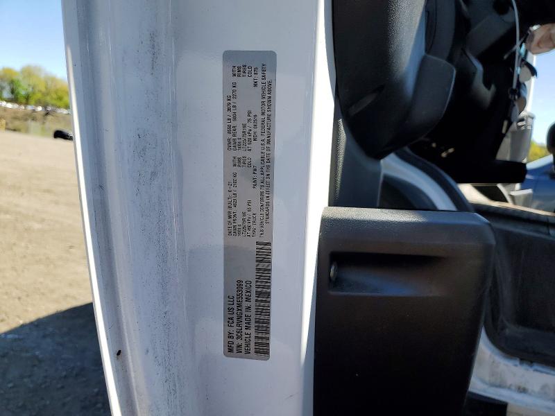 Aukcja sprzedaży 2021 Ram Promaster 1500, vin: 3C6LRVNGXME553099, numer aukcji: 51406976