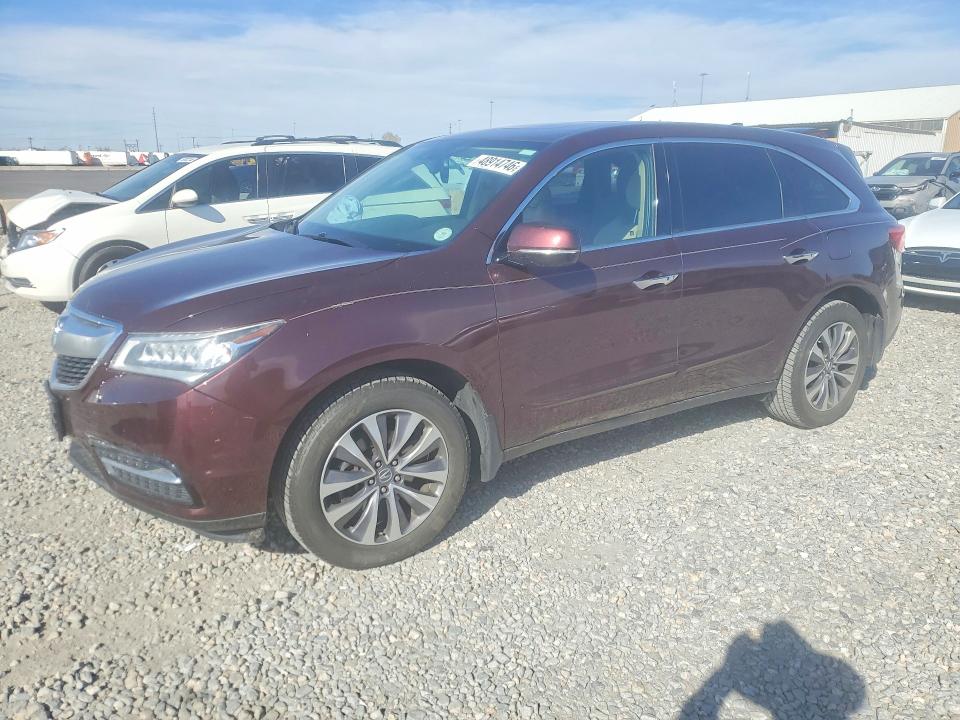 Aukcja sprzedaży 2015 Acura Mdx, vin: 5FRYD4H61FB004185, numer aukcji: 48914746