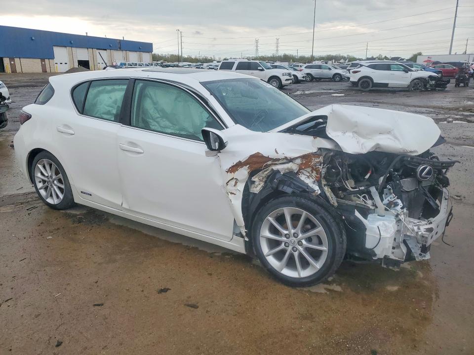 51691726 :رقم المزاد ، JTHKD5BH4C2086725 vin ، 2012 Lexus Ct 200h مزاد بيع