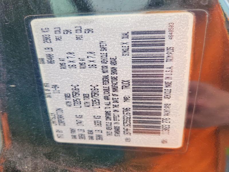 Aukcja sprzedaży 1995 Dodge Ram 1500, vin: 1B7HF16Z5SS216706, numer aukcji: 48061956