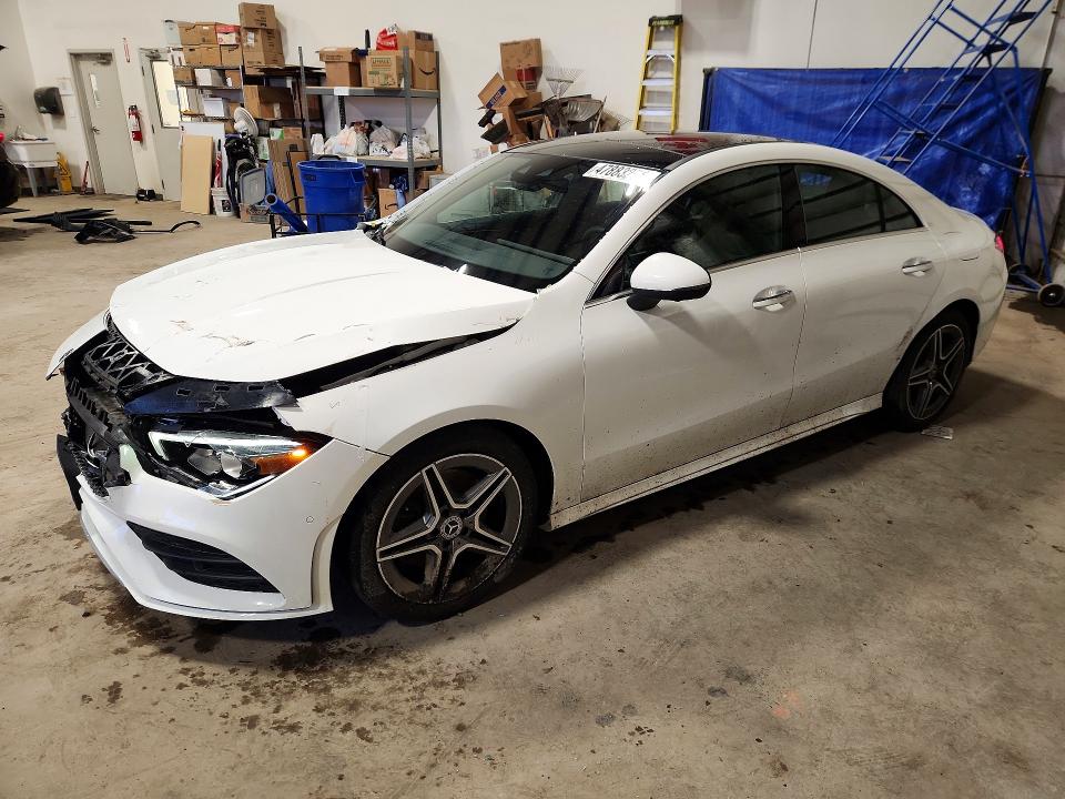 2021 Mercedes-benz Cla მანქანა იყიდება აუქციონზე, vin: W1K5J4HB2MN201221, აუქციონის ნომერი: 47883256
