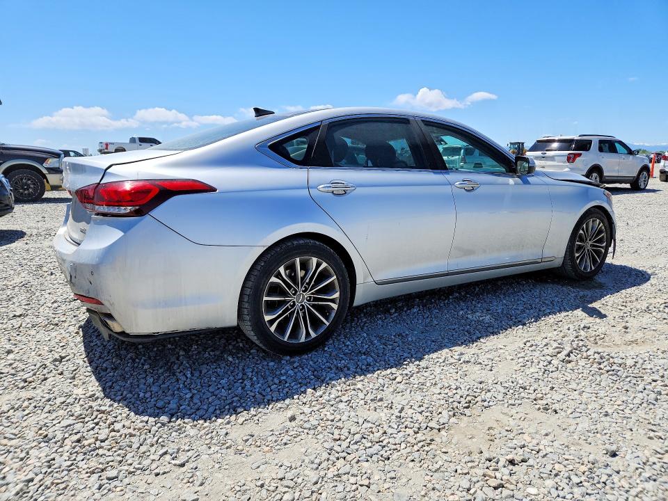 2015 Hyundai Genesis მანქანა იყიდება აუქციონზე, vin: KMHGN4JEXFU016298, აუქციონის ნომერი: 51262686