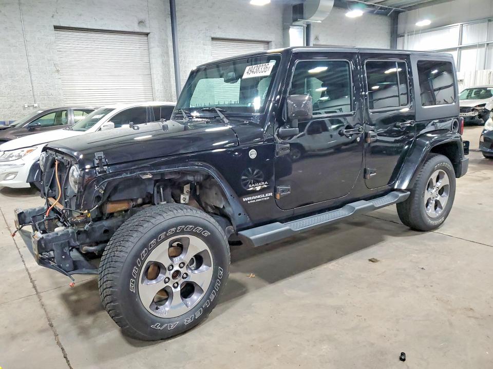 Auction sale of the 2016 Jeep Wrangler Unlimited, vin: 1C4BJWEG5GL227174, lot number: 49438336