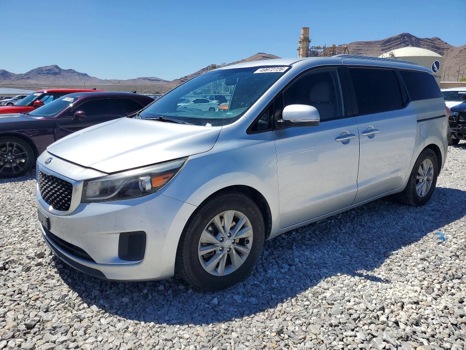 49972726 :رقم المزاد ، KNDMB5C17G6092955 vin ، 2016 Kia Sedona مزاد بيع