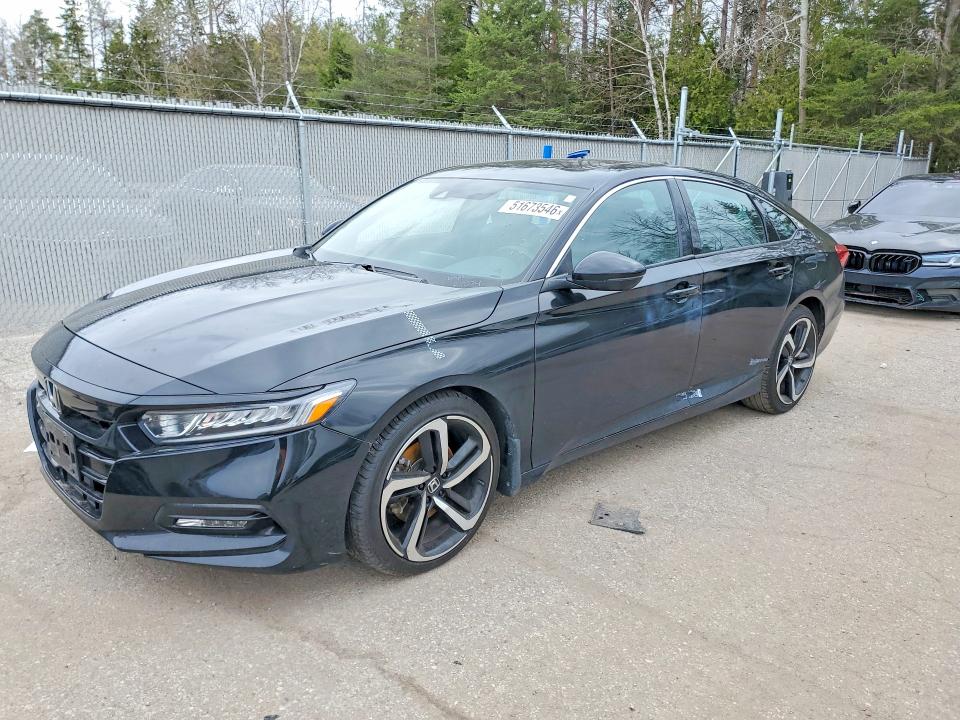 51673546 :رقم المزاد ، 1HGCV1F36LA801411 vin ، 2020 Honda Accord مزاد بيع