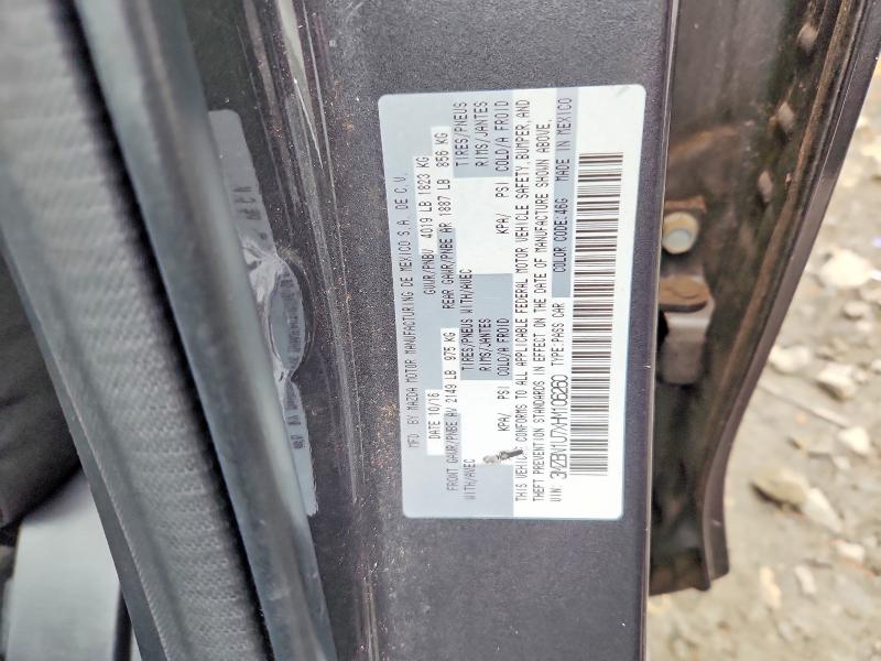48620586 :رقم المزاد ، 3MZBN1U7XHM106260 vin ، 2017 Mazda 3 مزاد بيع