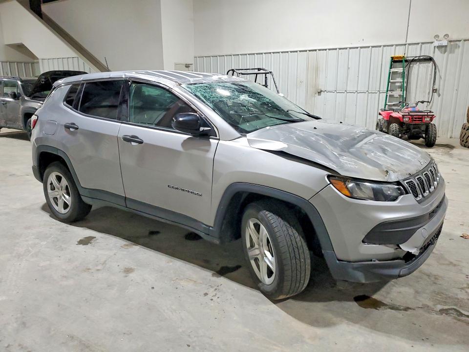 2023 Jeep Compass მანქანა იყიდება აუქციონზე, vin: 3C4NJDAN3PT514765, აუქციონის ნომერი: 47714446