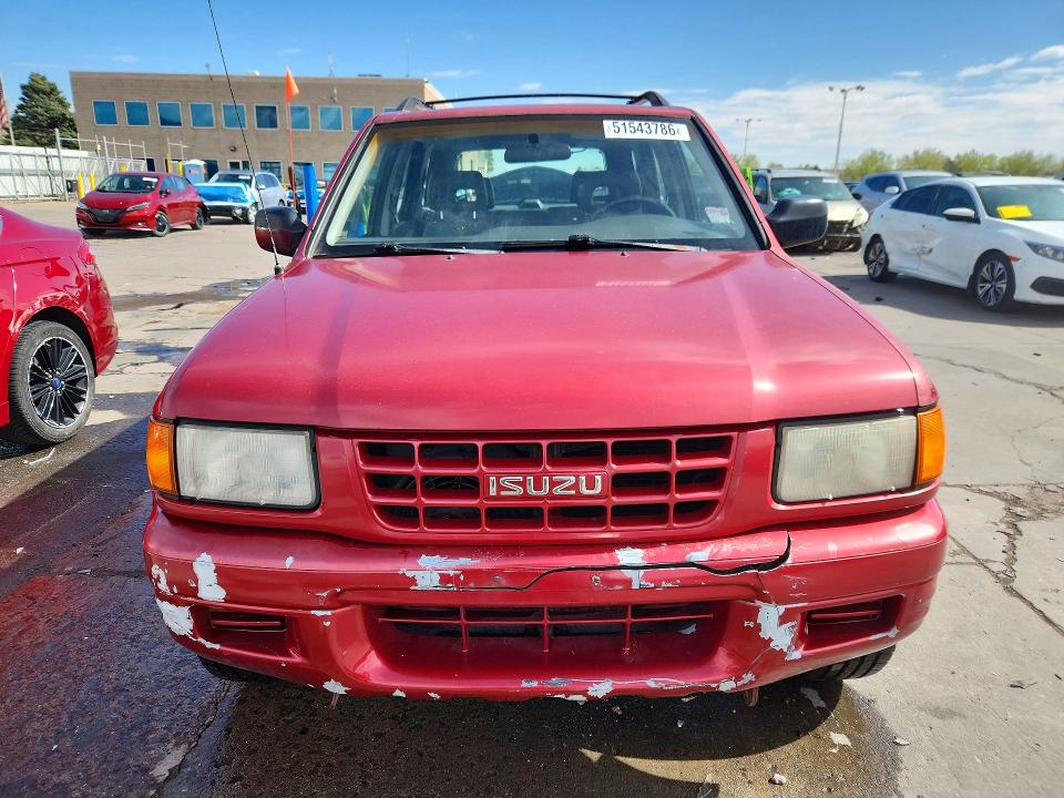 51543786 :رقم المزاد ، 4S2CM58W7W4360380 vin ، 1998 Isuzu Rodeo مزاد بيع