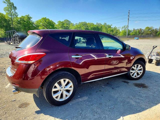 2011 Nissan Murano მანქანა იყიდება აუქციონზე, vin: JN8AZ1MW9BW160204, აუქციონის ნომერი: 51443026
