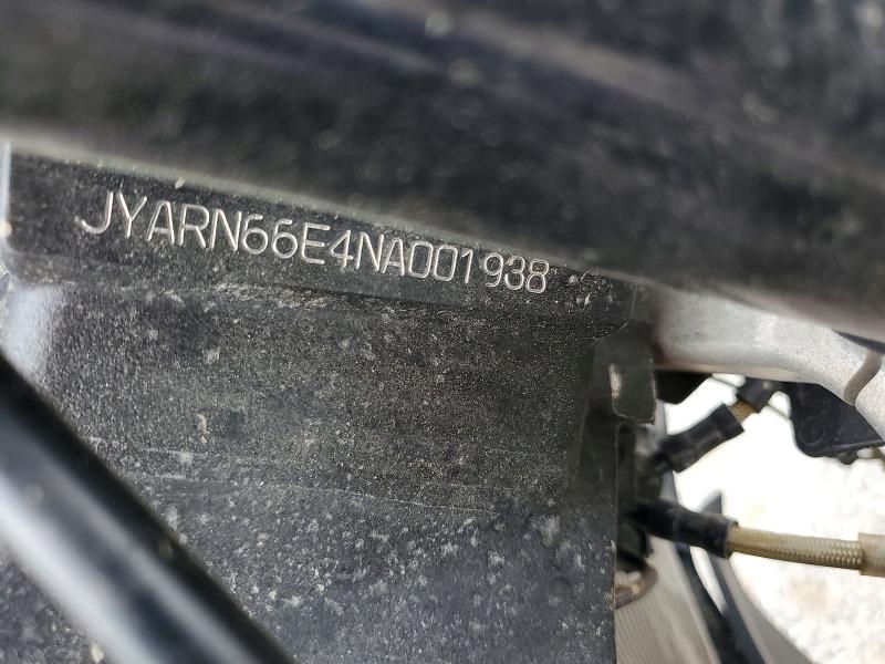 48663036 :رقم المزاد ، JYARN66E4NA001938 vin ، 2022 Yamaha Yz250 مزاد بيع