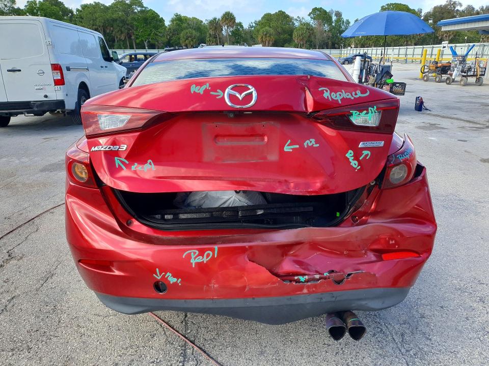 2017 Mazda 3 მანქანა იყიდება აუქციონზე, vin: 3MZBN1V77HM141756, აუქციონის ნომერი: 48615676