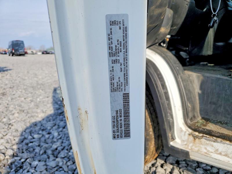 49224666 :رقم المزاد ، 3C6LRVDG8PE561840 vin ، 2023 Ram Promaster 2500 مزاد بيع
