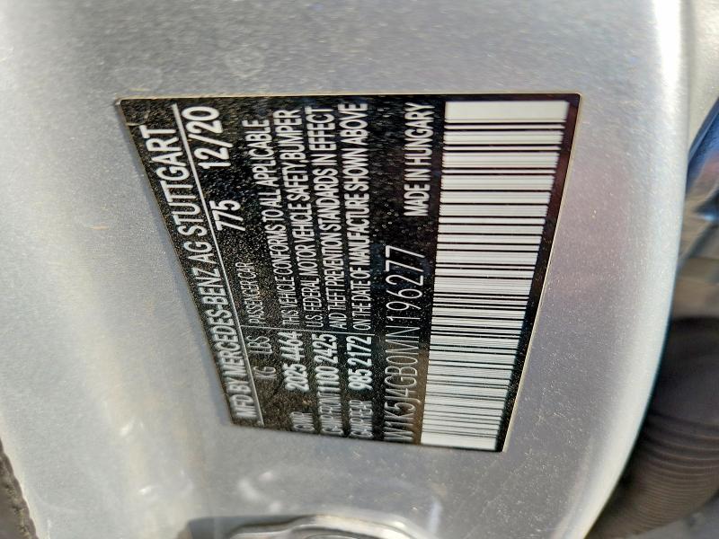 51509646 :رقم المزاد ، W1K5J4GB0MN196277 vin ، 2021 Mercedes-benz Cla مزاد بيع