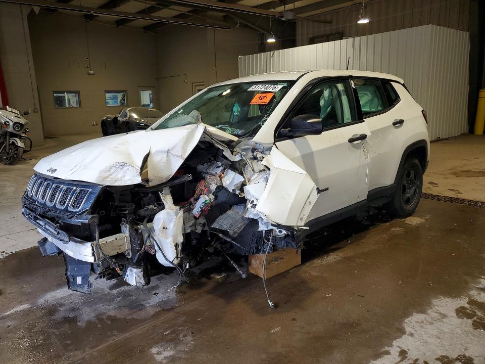 Auction sale of the 2019 Jeep Compass, vin: 3C4NJCAB3KT658339, lot number: 51724076