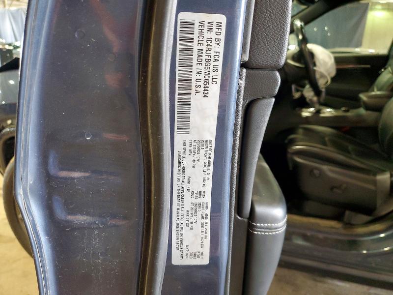 Продажа на аукционе авто 2021 Jeep Grand Cherokee, vin: 1C4RJFBG5MC654434, номер лота: 51039806