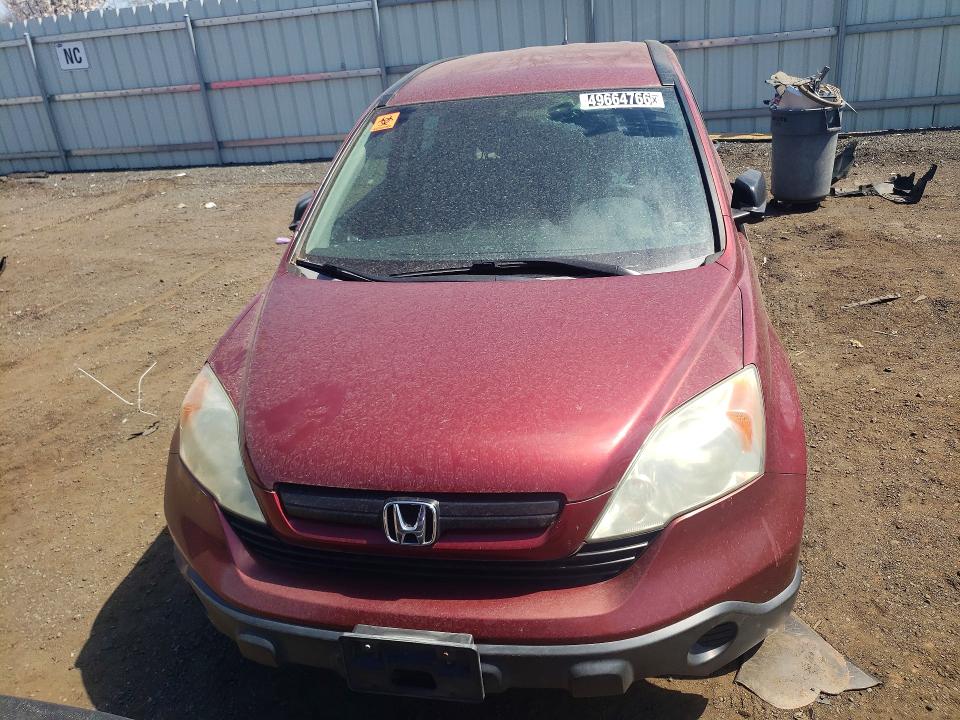 49664766 :رقم المزاد ، 5J6RE38359L008433 vin ، 2009 Honda Cr-v مزاد بيع