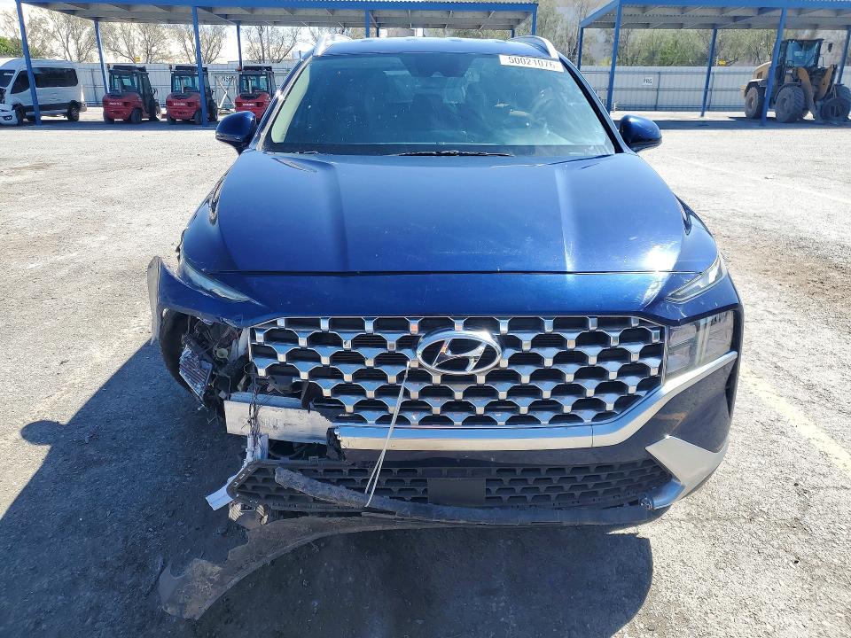 2022 Hyundai Santa Fe მანქანა იყიდება აუქციონზე, vin: 5NMS24AJ7NH442217, აუქციონის ნომერი: 50021076