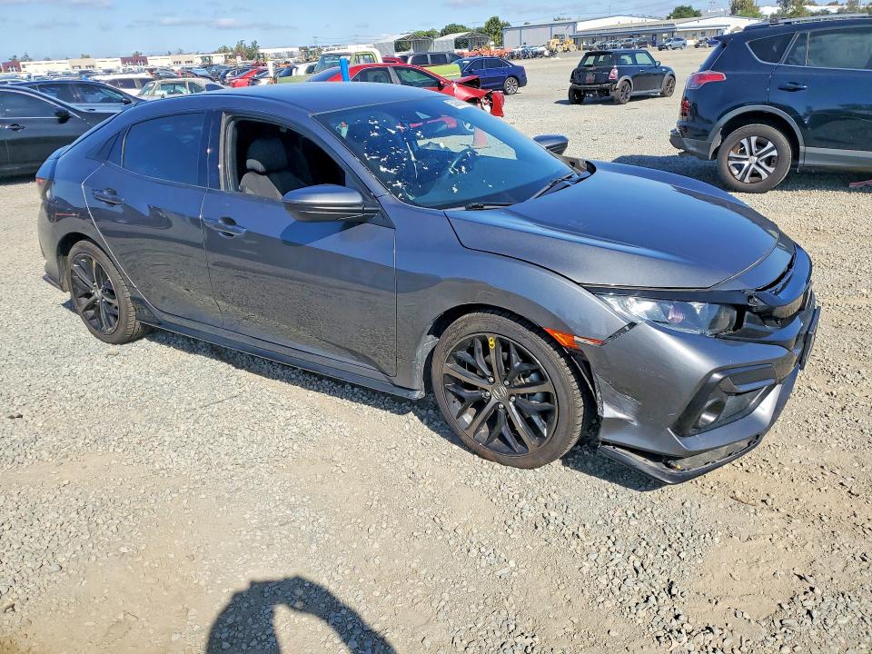 50856816 :رقم المزاد ، SHHFK7H42MU416772 vin ، 2021 Honda Civic مزاد بيع