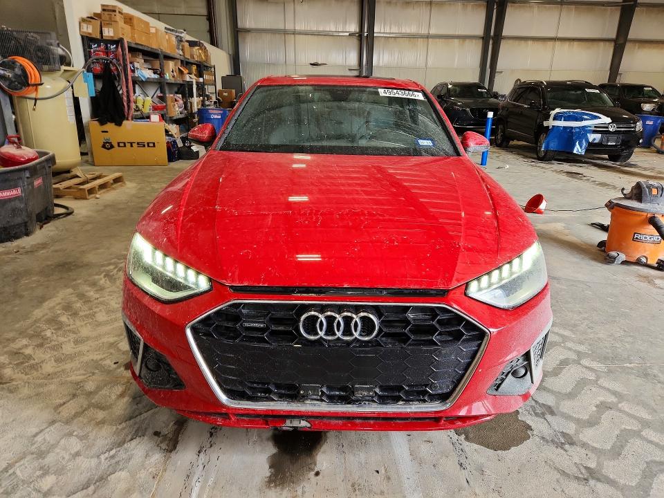 2020 Audi A4 მანქანა იყიდება აუქციონზე, vin: WAUENAF43LN011179, აუქციონის ნომერი: 49543666