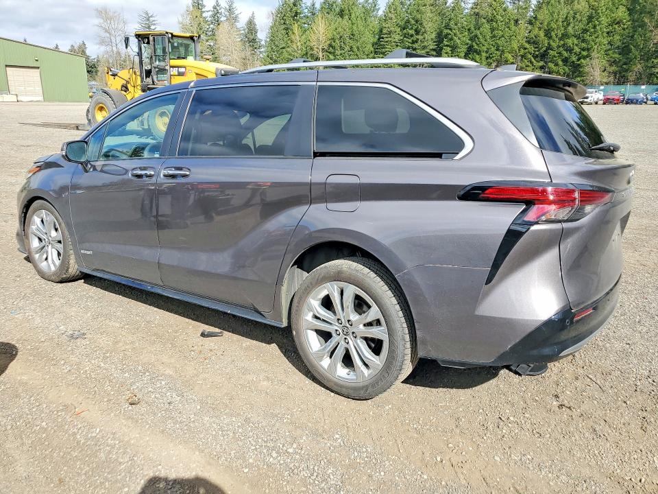 Продажа на аукционе авто 2021 Toyota Sienna, vin: 5TDERKEC4MS012455, номер лота: 48894006