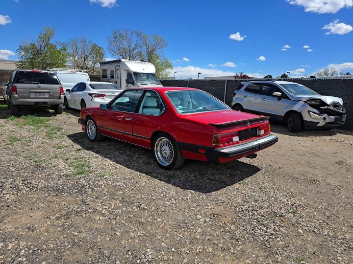 1987 Bmw M6 მანქანა იყიდება აუქციონზე, vin: WBAEE1406H2560268, აუქციონის ნომერი: 51344846