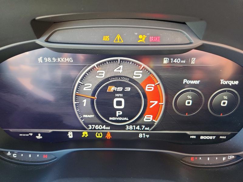 Aukcja sprzedaży 2020 Audi Rs3, vin: WUABWGFFXLA903351, numer aukcji: 49985026