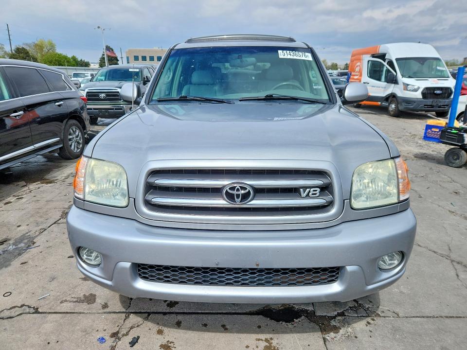 2004 Toyota Sequoia მანქანა იყიდება აუქციონზე, vin: 5TDBT48A64S215275, აუქციონის ნომერი: 51436576