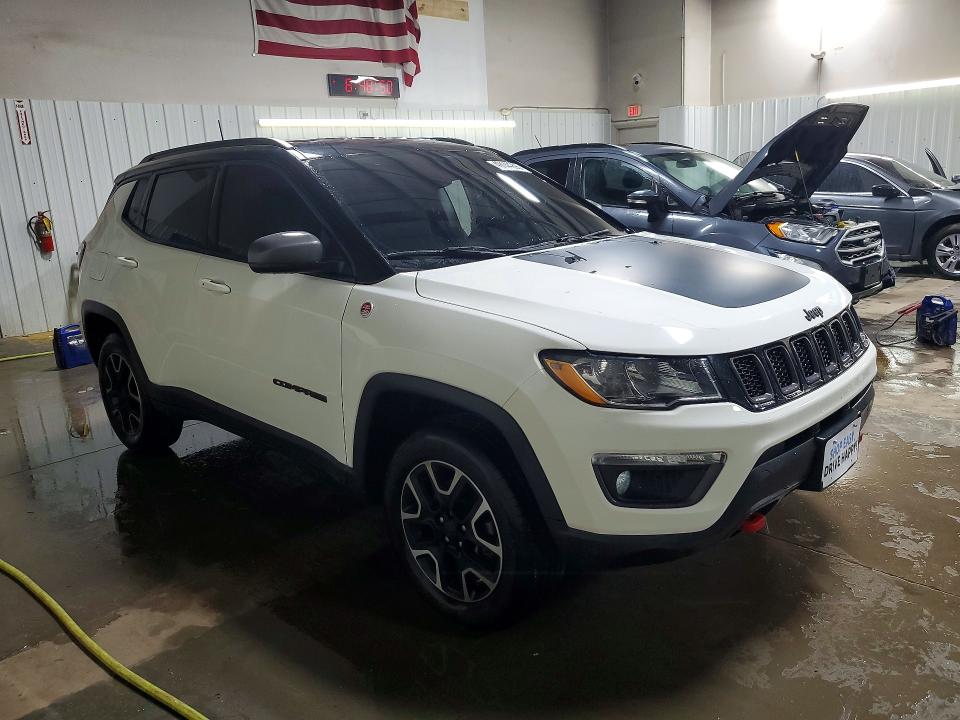 2019 Jeep Compass მანქანა იყიდება აუქციონზე, vin: 3C4NJDDB3KT667916, აუქციონის ნომერი: 49144996