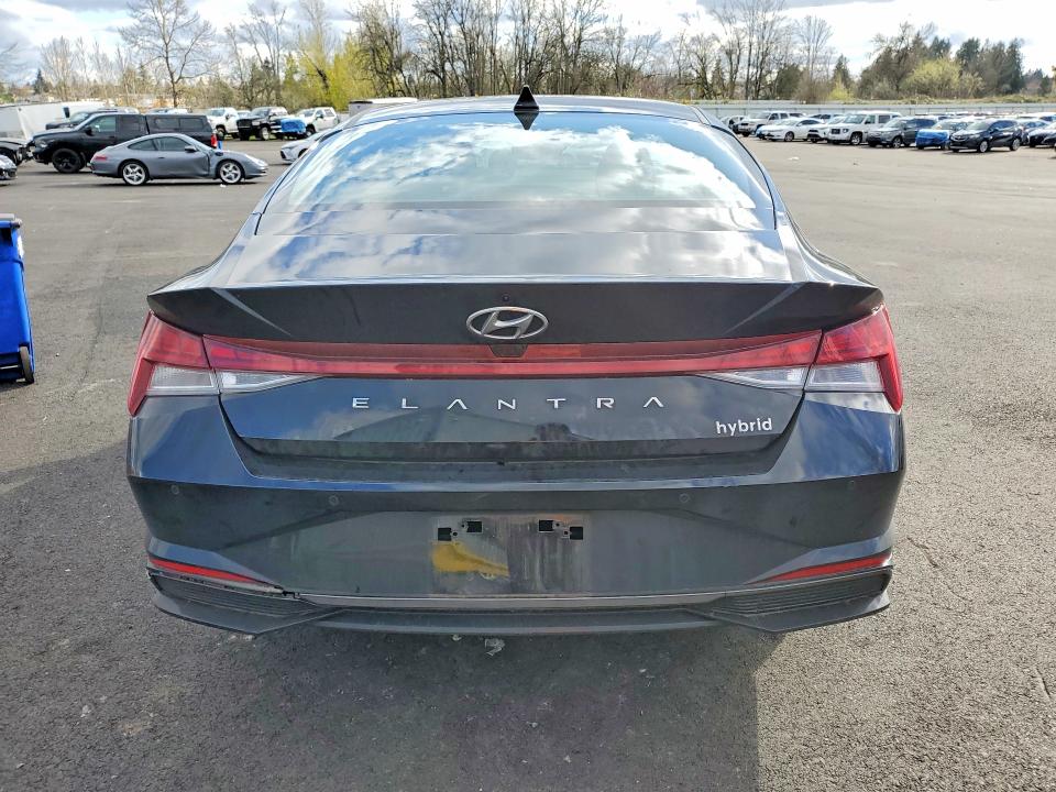 2023 Hyundai Elantra Hybrid მანქანა იყიდება აუქციონზე, vin: KMHLN4AJ2PU081319, აუქციონის ნომერი: 48528496