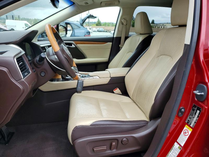 49743836 :رقم المزاد ، 2T2ZZMCA9GC003063 vin ، 2016 Lexus Rx مزاد بيع