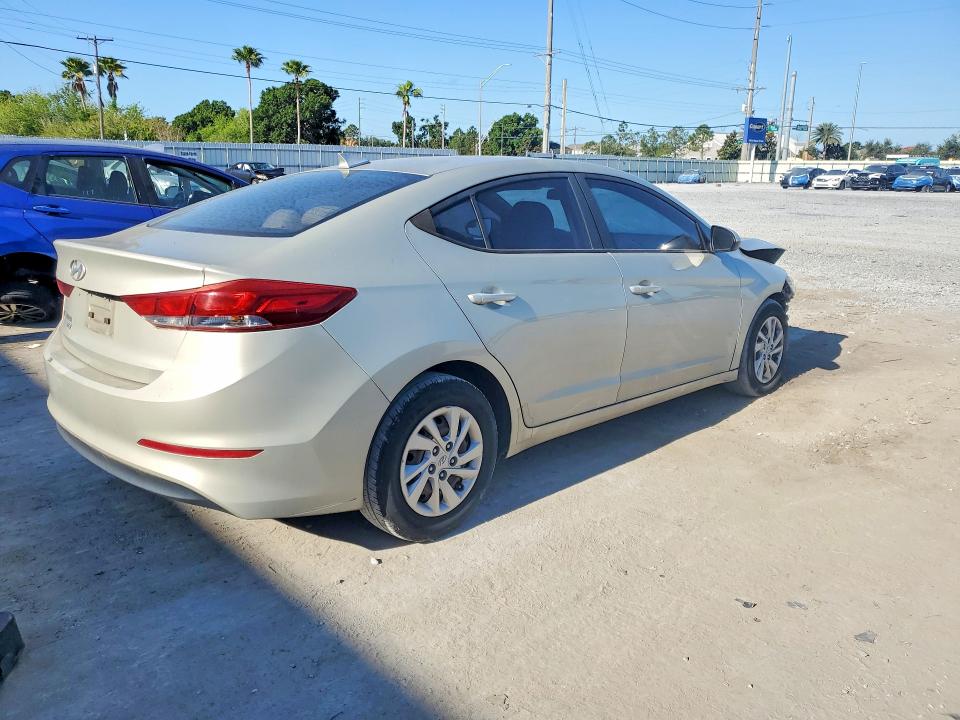 51489866 :رقم المزاد ، 5NPD74LFXHH181109 vin ، 2017 Hyundai Elantra مزاد بيع