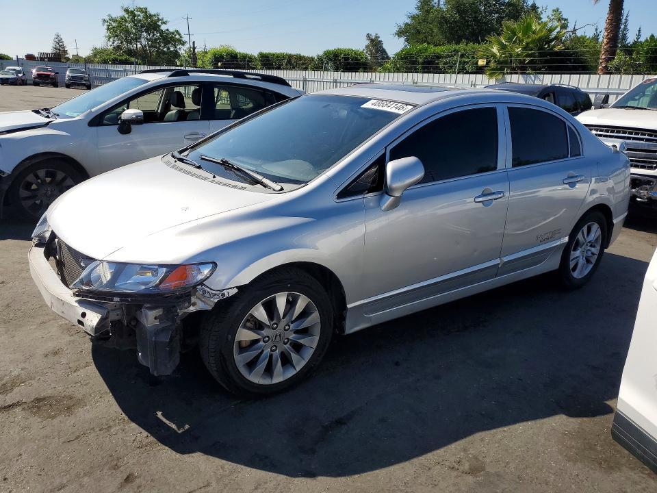 2008 Honda Civic მანქანა იყიდება აუქციონზე, vin: 2HGFA55598H711357, აუქციონის ნომერი: 48684146