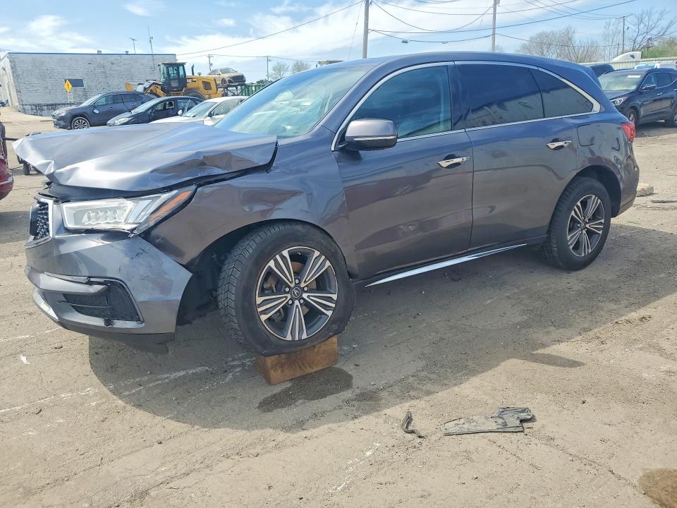 2017 Acura Mdx მანქანა იყიდება აუქციონზე, vin: 5J8YD4H30HL008768, აუქციონის ნომერი: 50422406