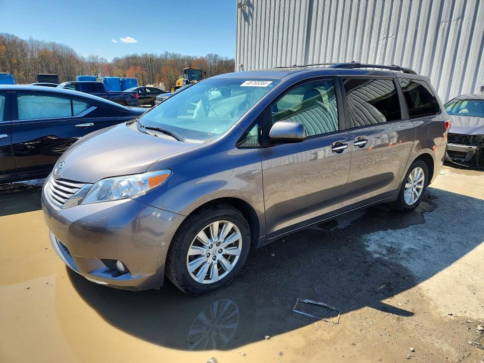 Продаж на аукціоні авто 2017 Toyota Sienna, vin: 5TDDZ3DC0HS149952, номер лоту: 48768366