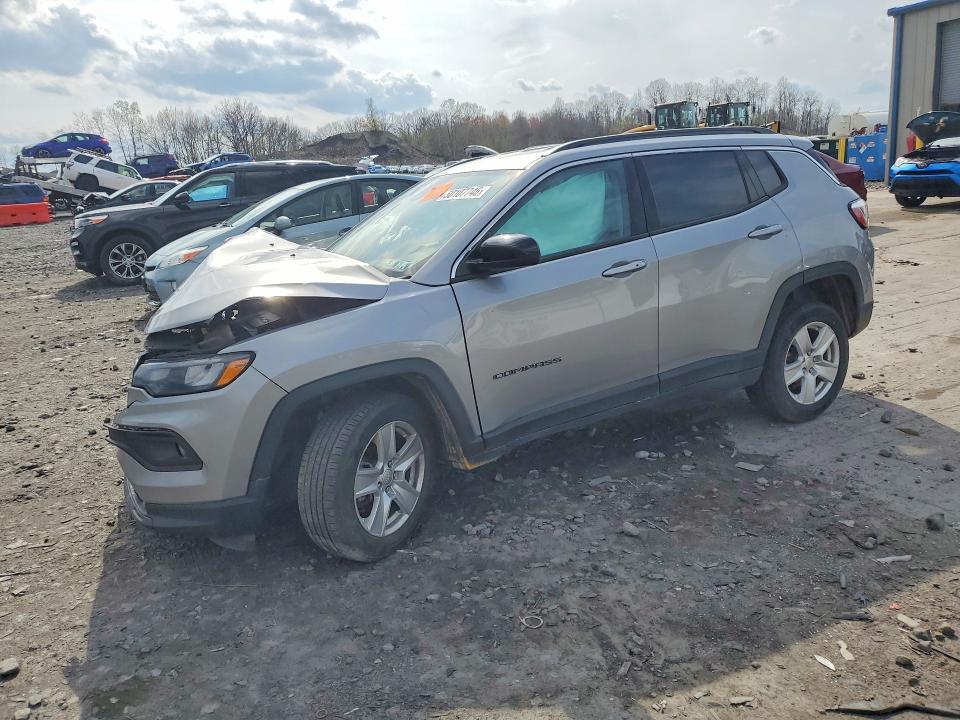 Auction sale of the 2022 Jeep Compass, vin: 3C4NJDBB9NT143788, lot number: 50107746
