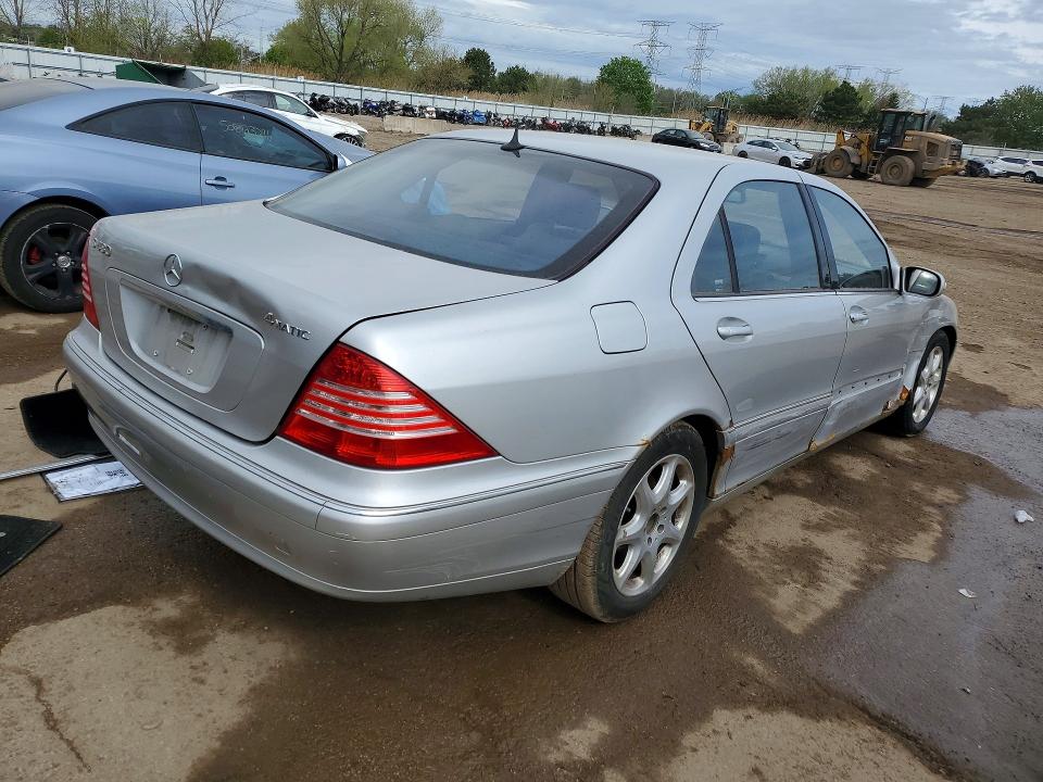 Продажа на аукционе авто 2003 Mercedes-benz S, vin: WDBNG83J83A381971, номер лота: 50506806