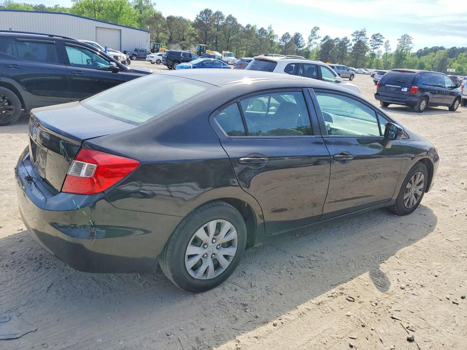 49708136 :رقم المزاد ، 19XFB2E52CE064685 vin ، 2012 Honda Civic مزاد بيع