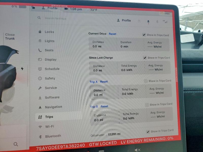 Продажа на аукционе авто 2026 Tesla Model Y, vin: 7SAYGDEE9TA382240, номер лота: 50679446