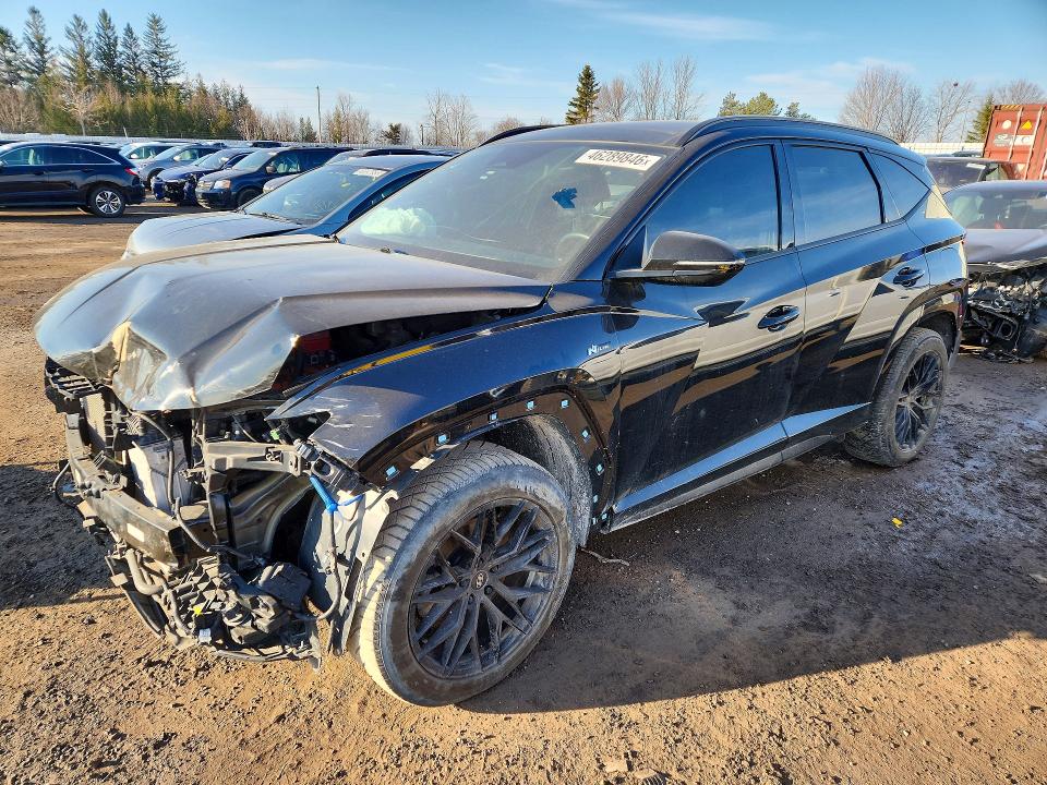 Продажа на аукционе авто 2024 Hyundai Tucson N-line Hev 4d, vin: KM8JCCD1XRU144589, номер лота: 46289846