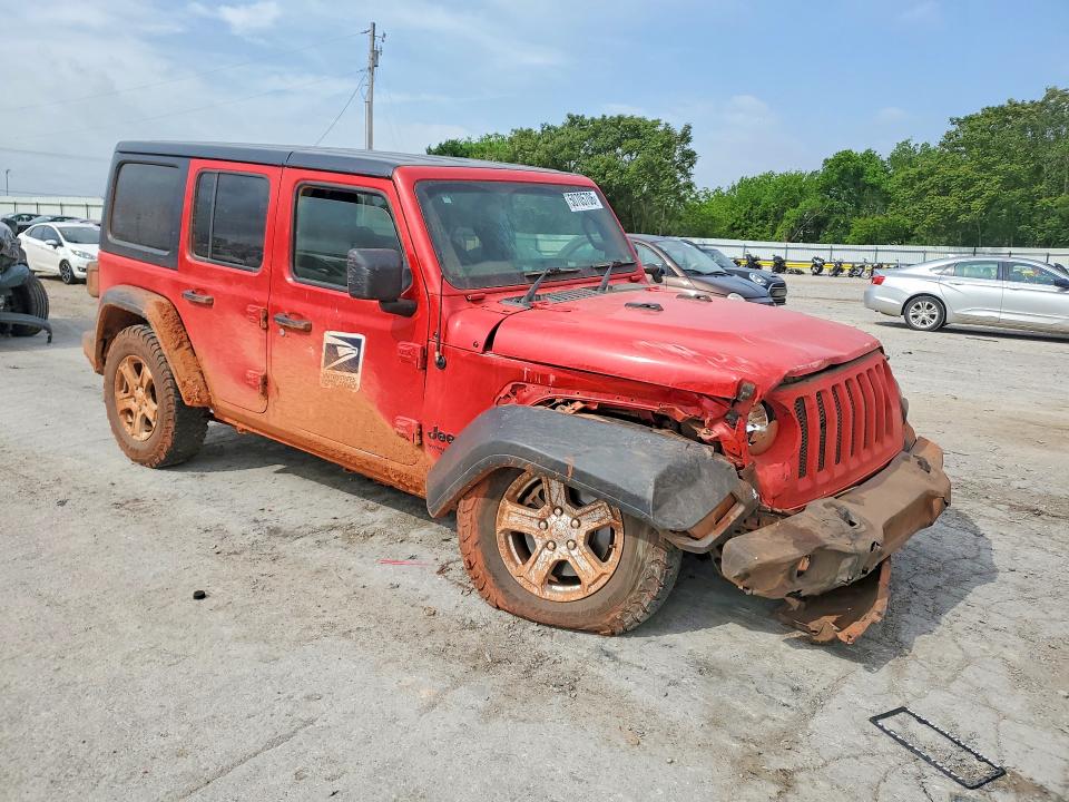 Продажа на аукционе авто 2021 Jeep Wrangler Unlimited, vin: 1C4HJXKN5MW734346, номер лота: 50705706