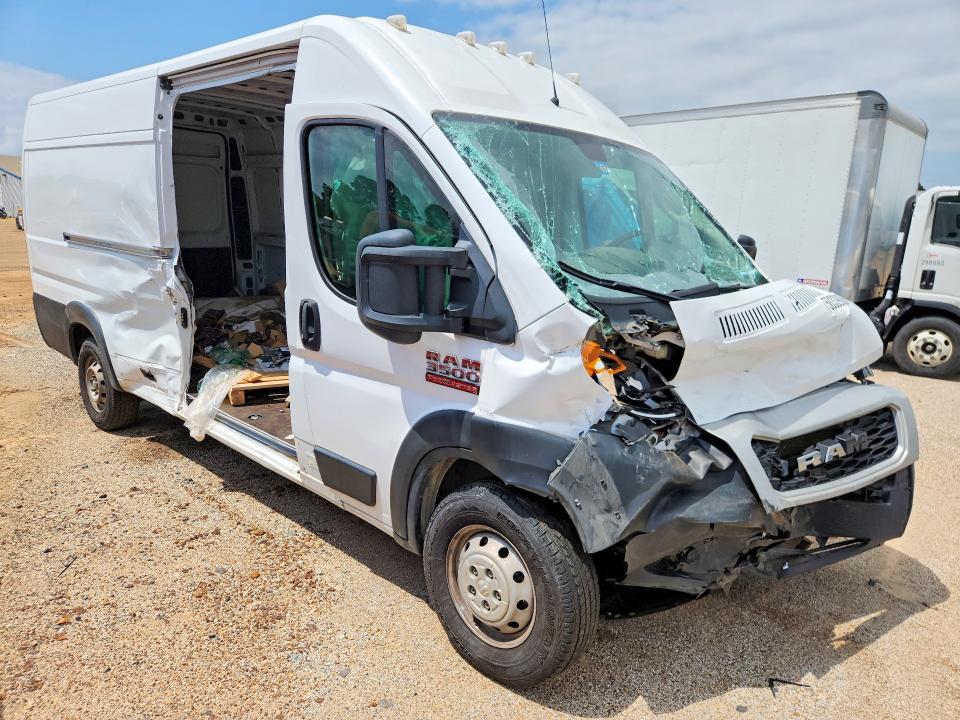 2019 Ram Promaster 3500 მანქანა იყიდება აუქციონზე, vin: 3C6URVJG2KE565321, აუქციონის ნომერი: 50339006