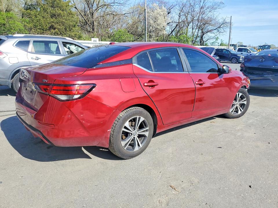 2020 Nissan Sentra მანქანა იყიდება აუქციონზე, vin: 3N1AB8CV2LY220581, აუქციონის ნომერი: 48817806