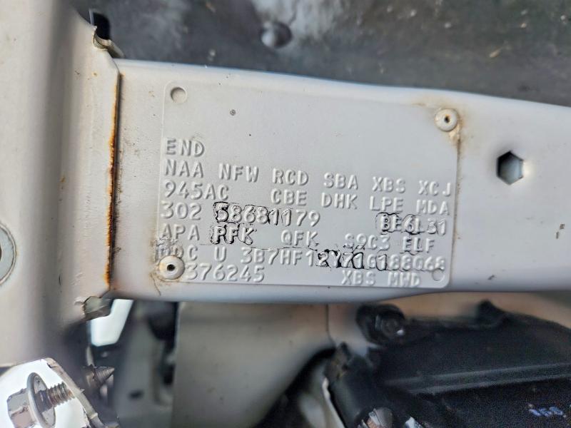 2001 Dodge Ram 1500 მანქანა იყიდება აუქციონზე, vin: 3B7HF12Y71G188068, აუქციონის ნომერი: 50800796