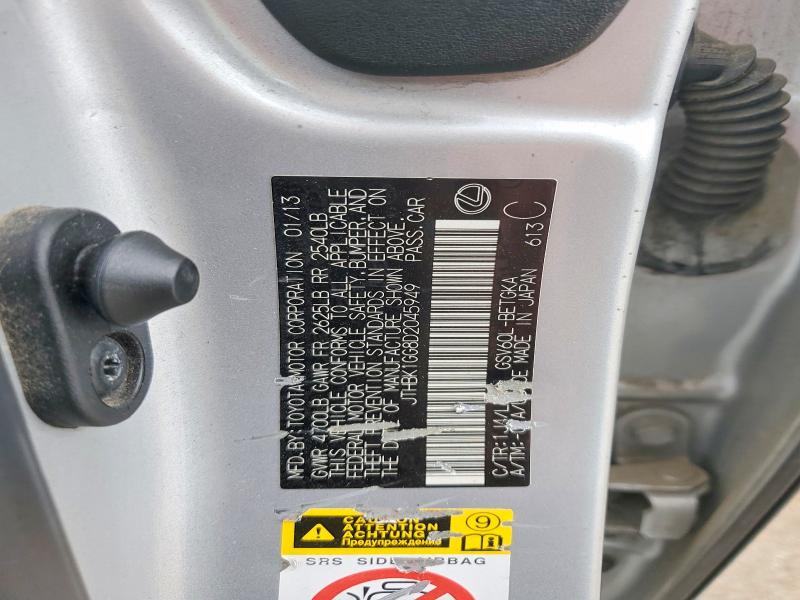 47769546 :رقم المزاد ، JTHBK1GG8D2045949 vin ، 2013 Lexus Es 350 مزاد بيع